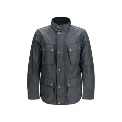 Belstaff Blue Cotton Shell Jacket
