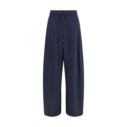 Max Mara Blue Polyamide Casual Pants
