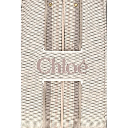 Chloé Beige Cotton Shoulder Bag