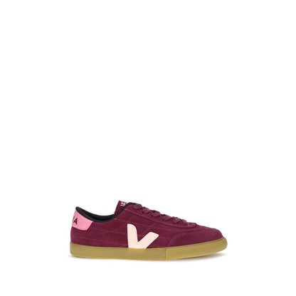 Veja Purple Suede Leather Sneakers