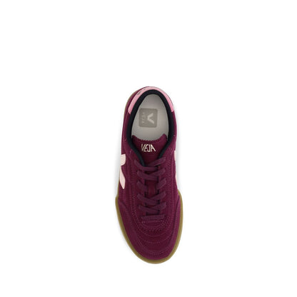 Veja Purple Suede Leather Sneakers