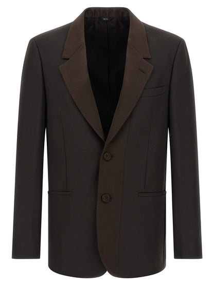 Fendi Brown Polyester Blazer
