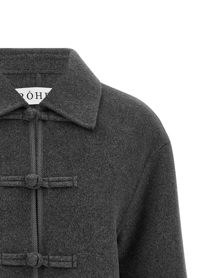 Rohe Gray Wool Coat
