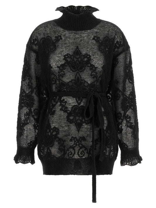 Twinset Black Polyamide Cardigan