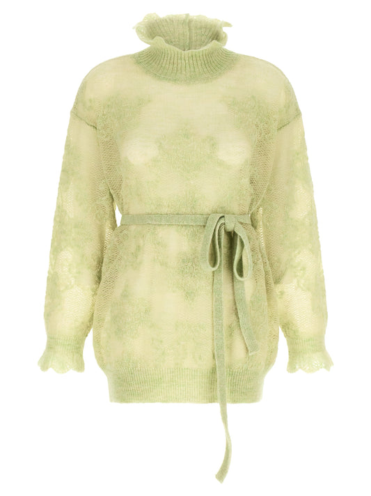 Twinset Bicolor Polyamide Cardigan