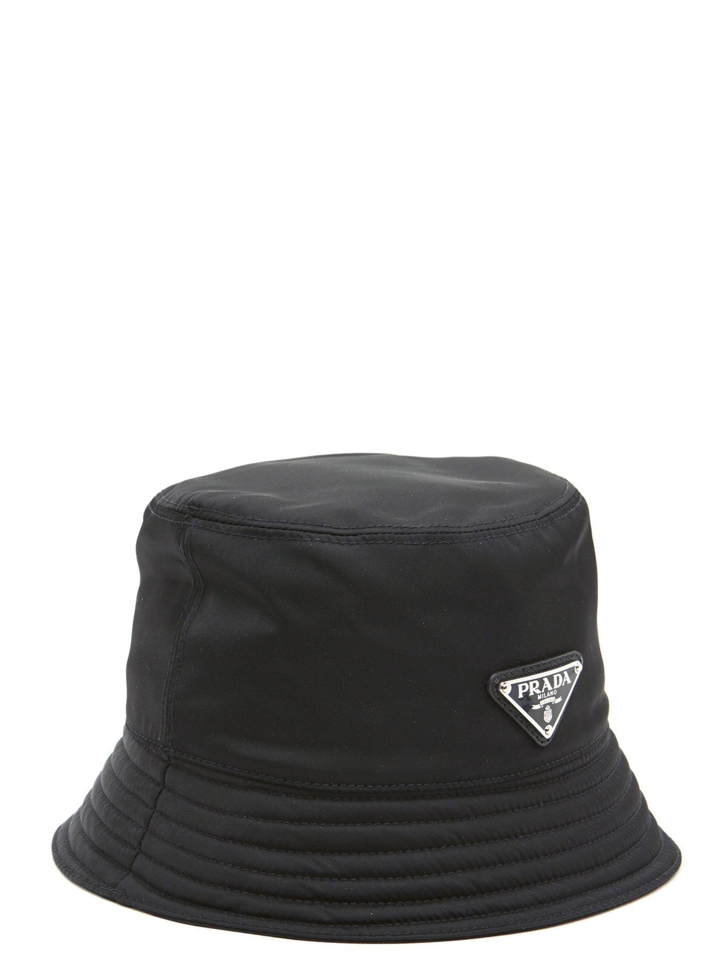Prada Black Nylon Bucket Hat