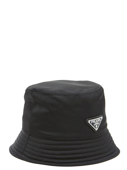 Prada Black Nylon Bucket Hat