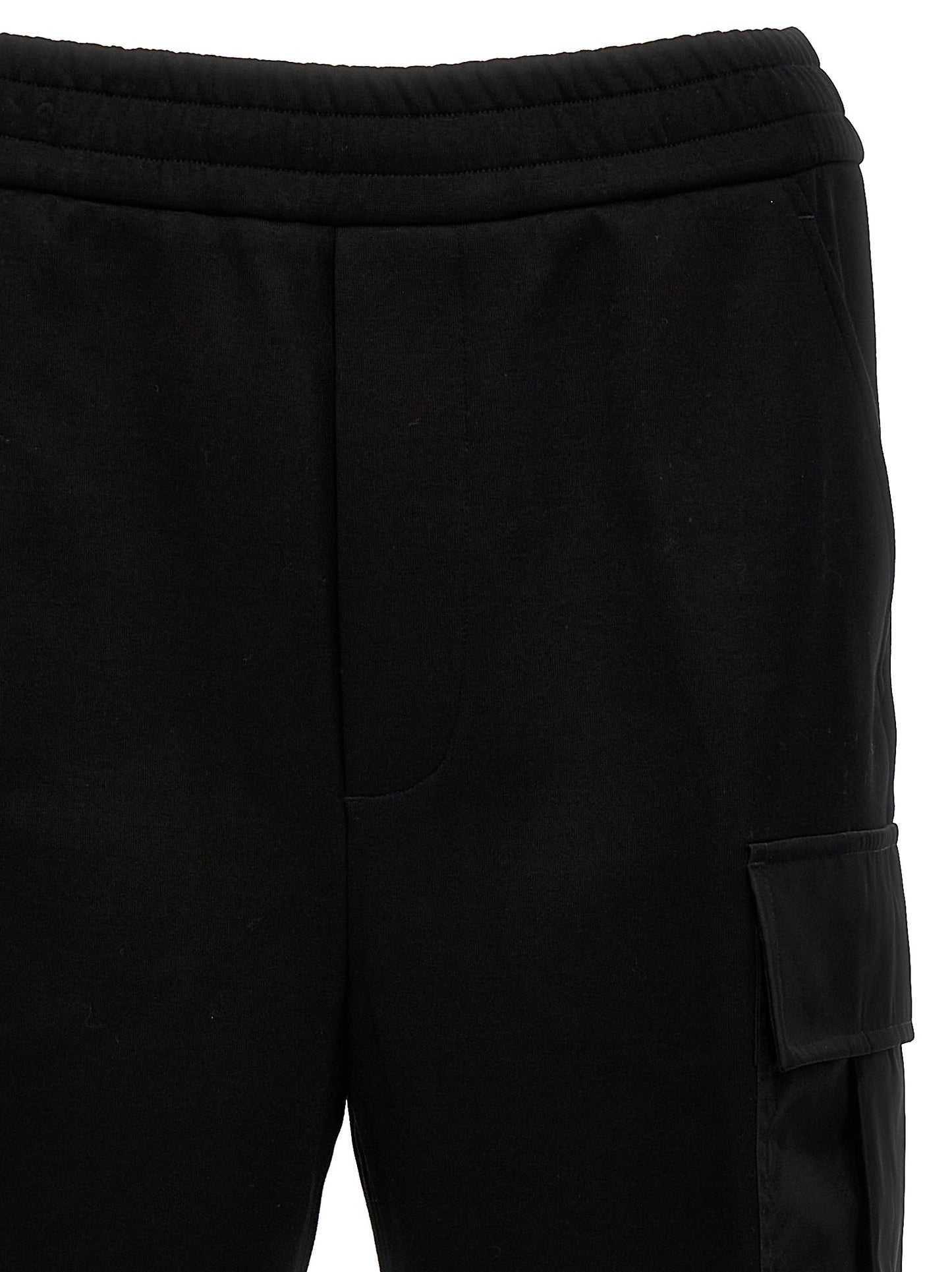 Prada Black Cotton Joggers (Workout Pants)
