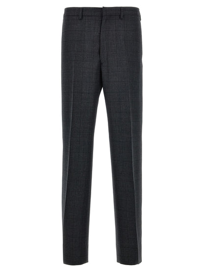 Prada Gray Virgin Wool Dress Pants