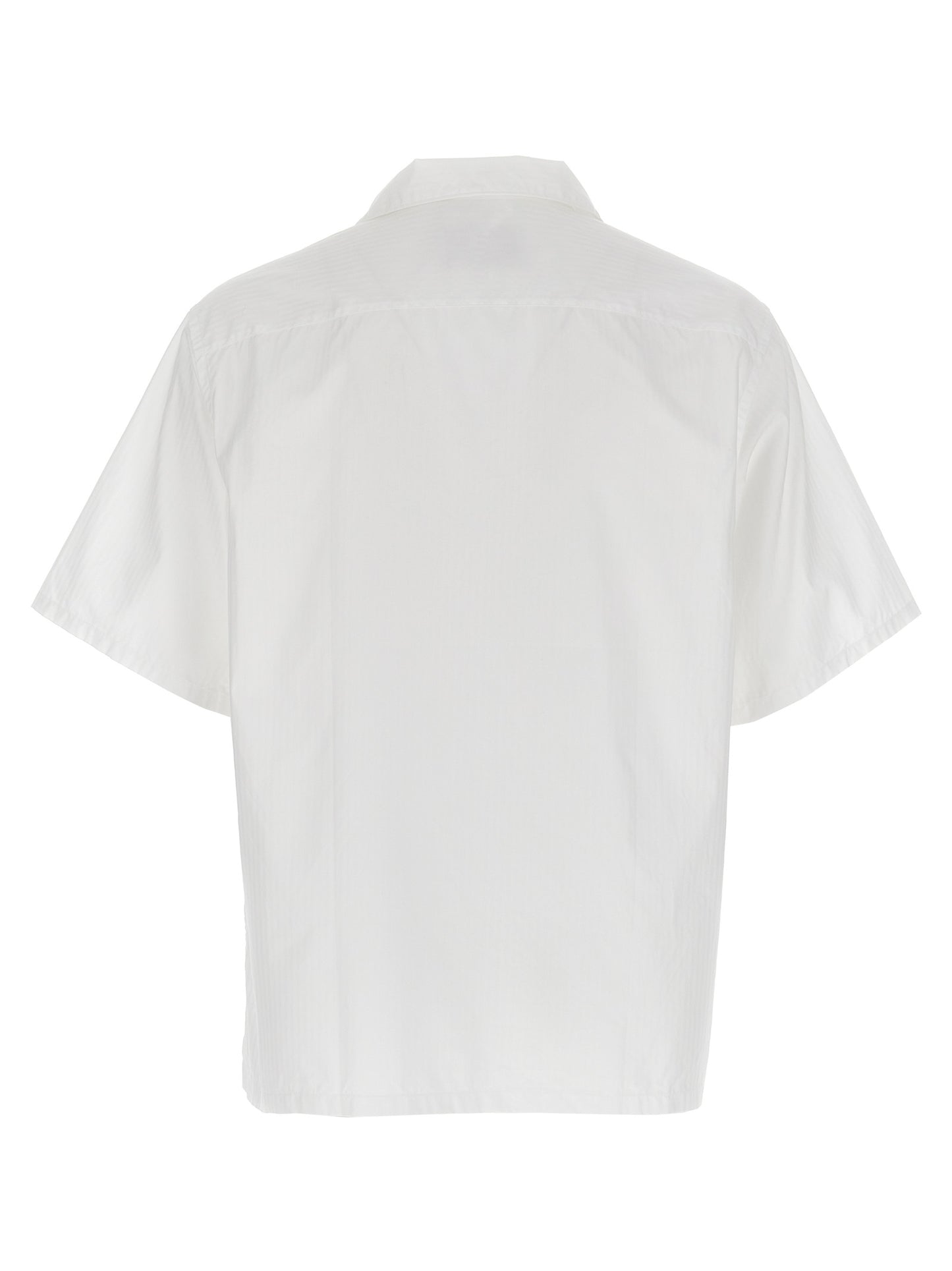 Prada White Cotton Blouse
