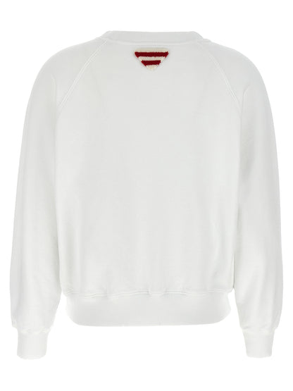 Prada White Cotton Sweatshirt