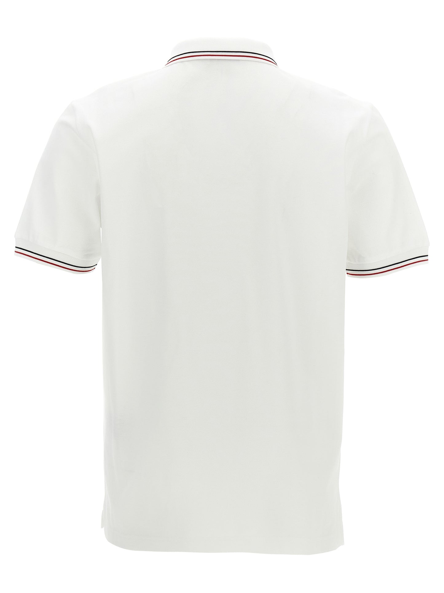 Prada White Cotton Polo Shirt