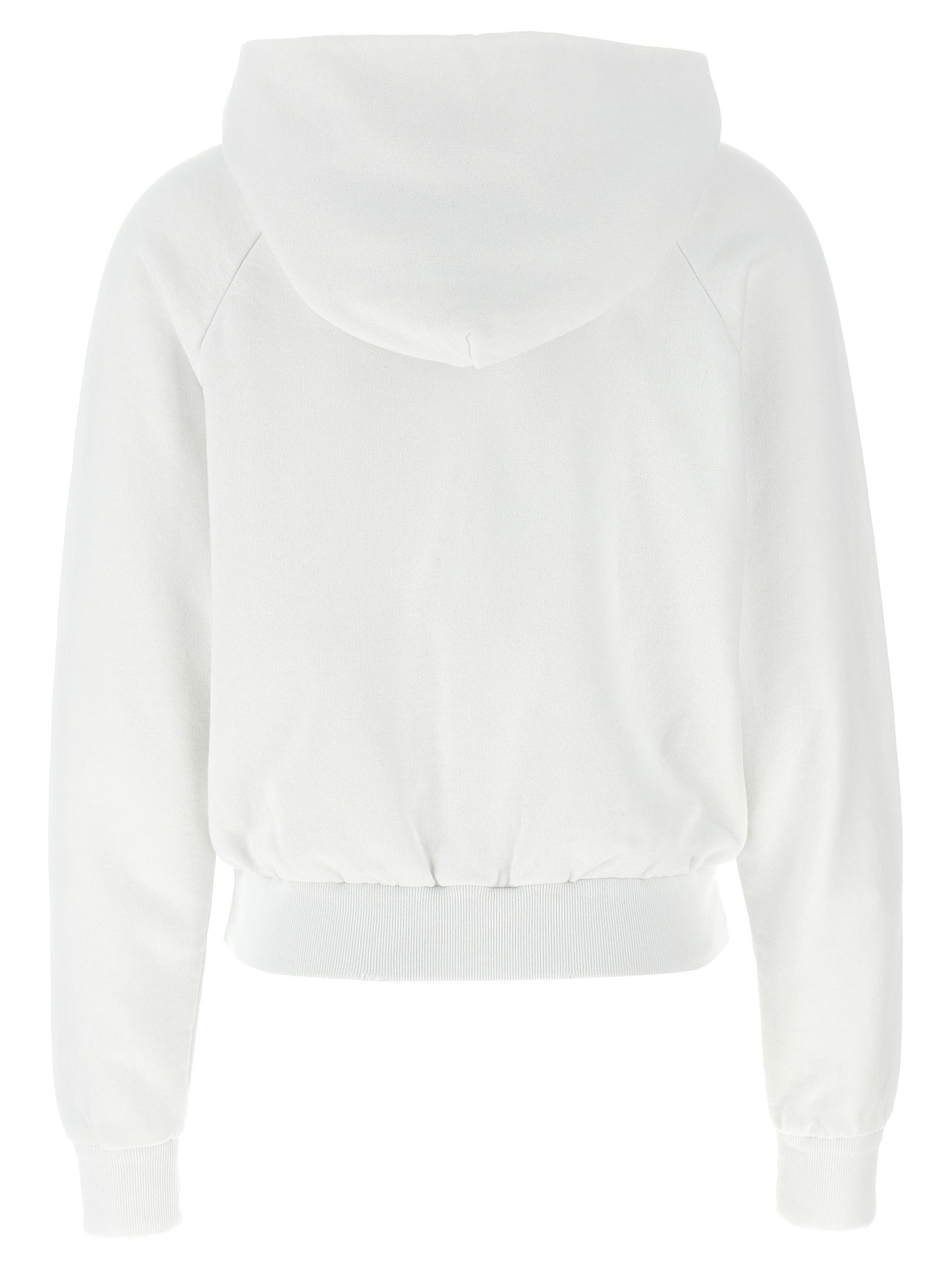 Prada White Cotton Sweatshirt