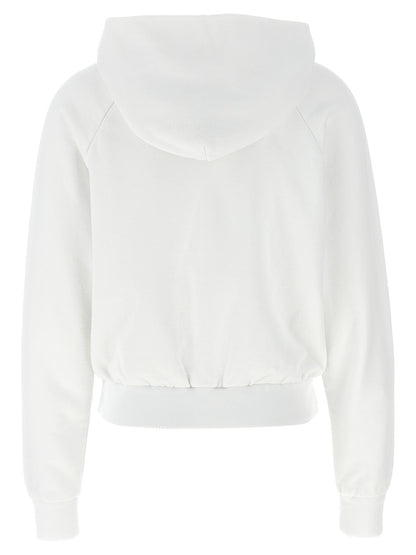 Prada White Cotton Sweatshirt