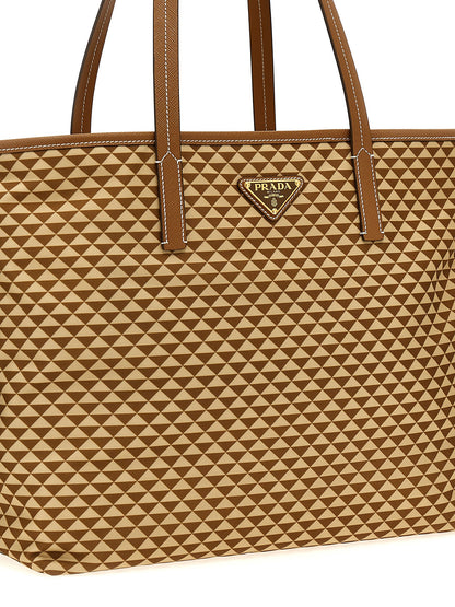 Prada Multicolor Polyamide Tote Bag