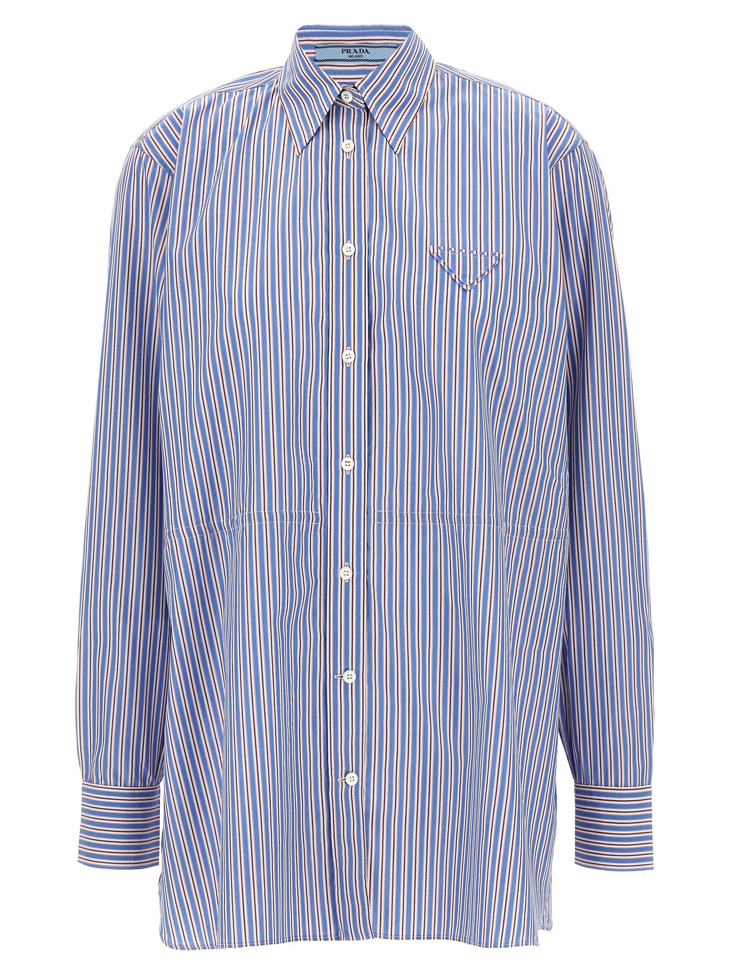 Prada Multicolor Cotton Blouse