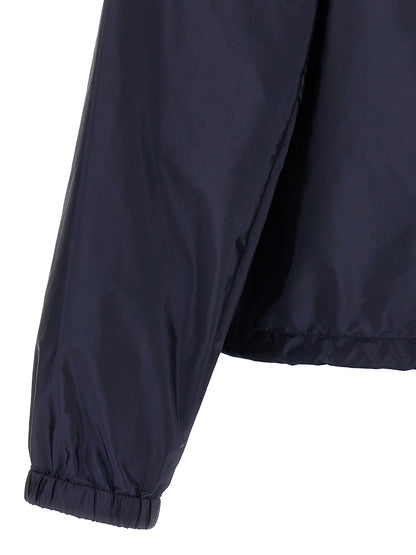 Prada Blue Recycled Polyamide Jacket