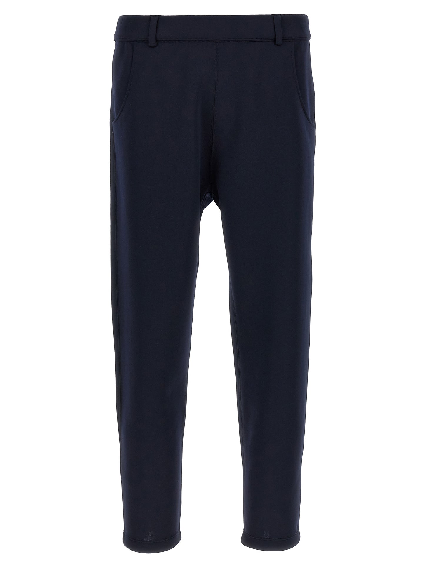 Prada Blue Polyester Casual Pants
