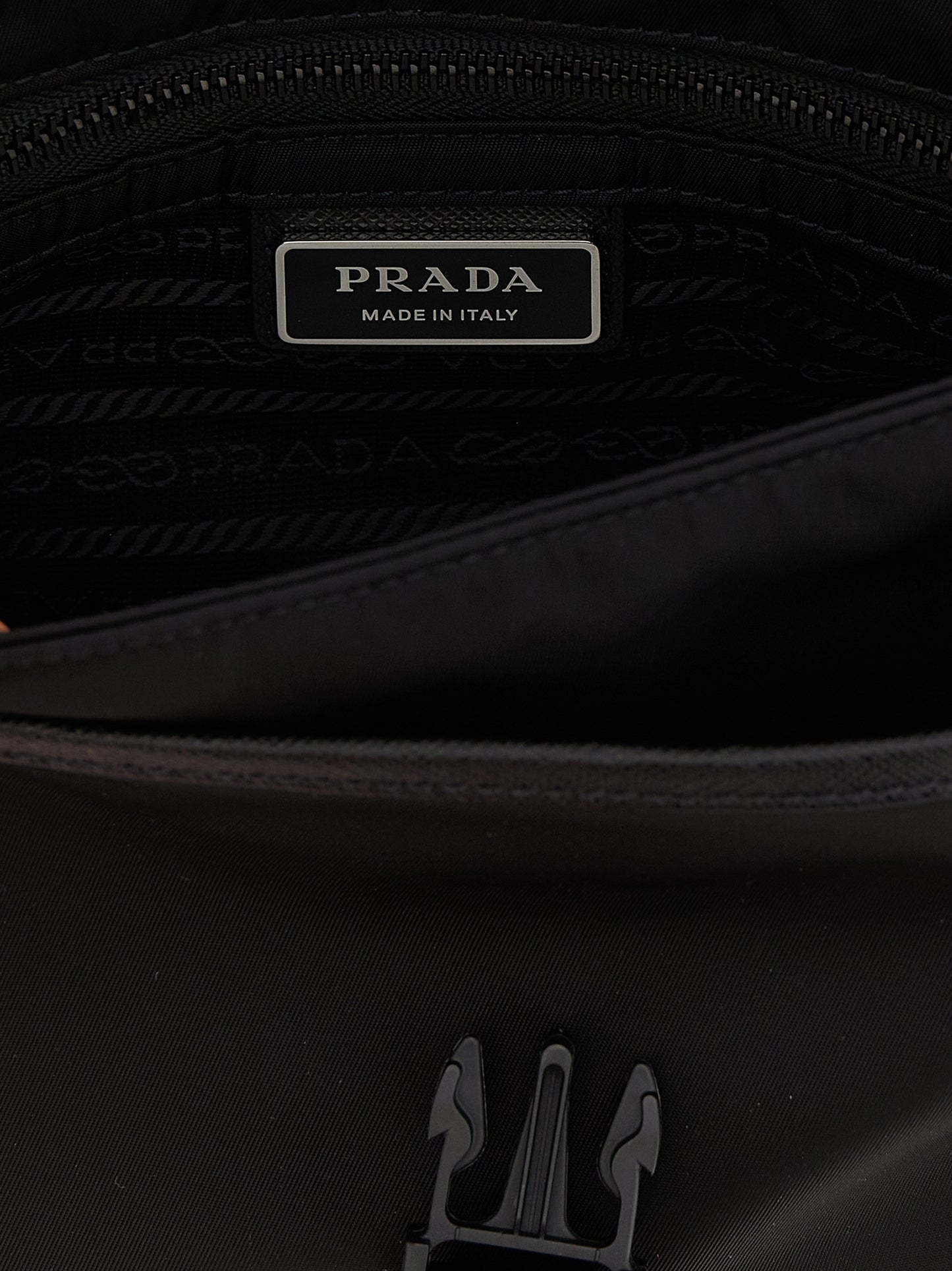 Prada Black Recycled Polyamide Crossbody Bag