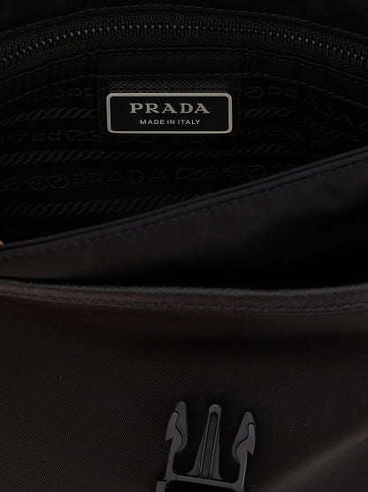 Prada Black Recycled Polyamide Crossbody Bag