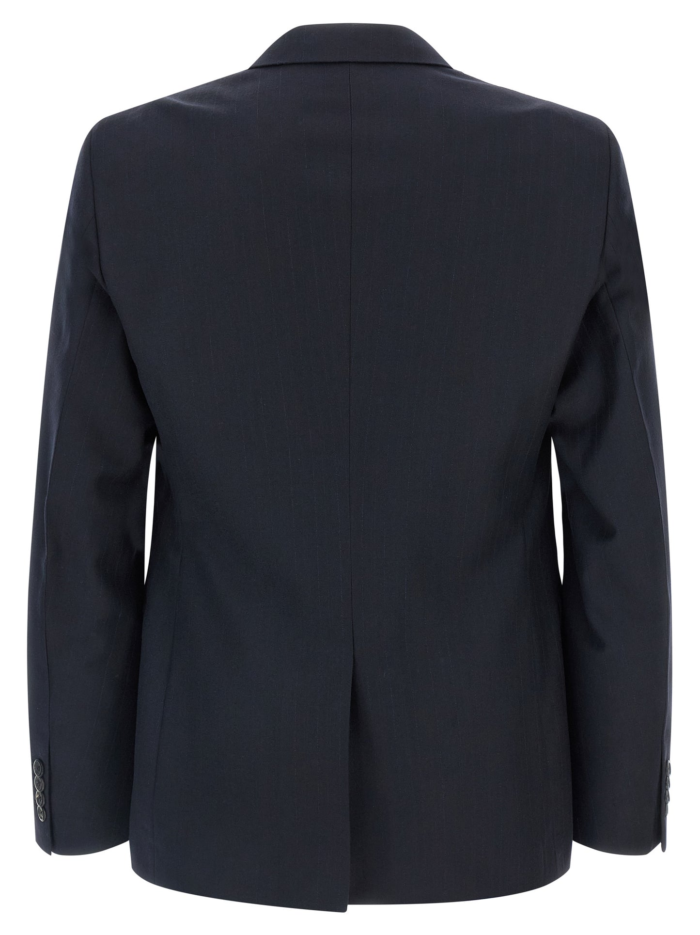 Prada Blue Virgin Wool Two-Piece Suit