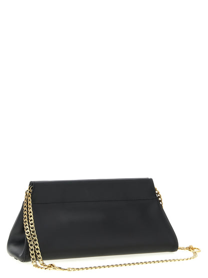 Prada Black Calfskin Shoulder Bag