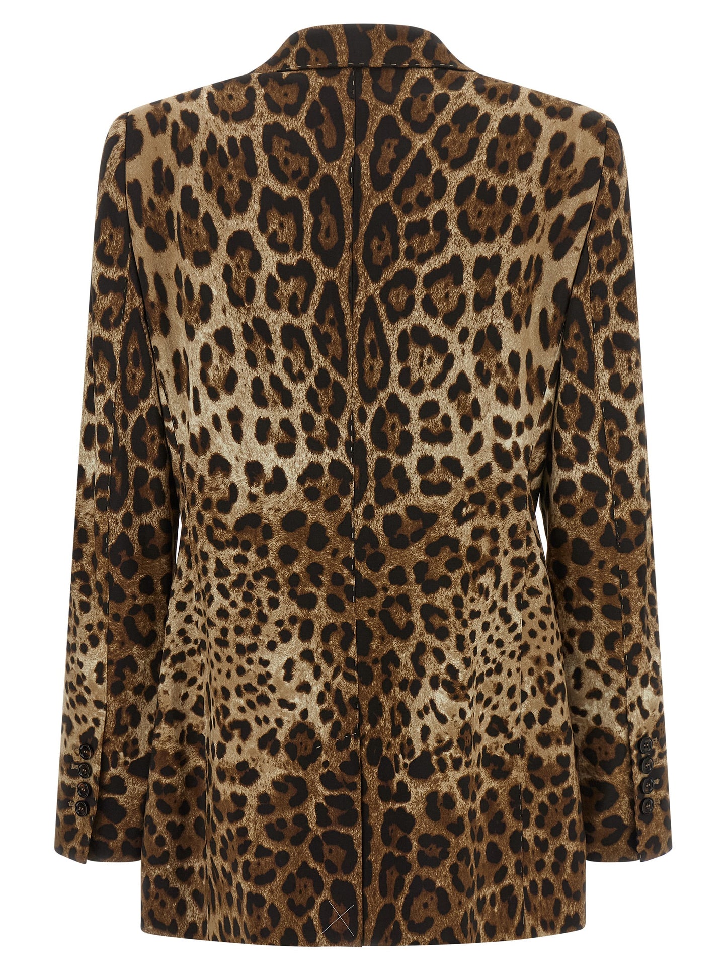 Dolce & Gabbana Brown Wool Blazer