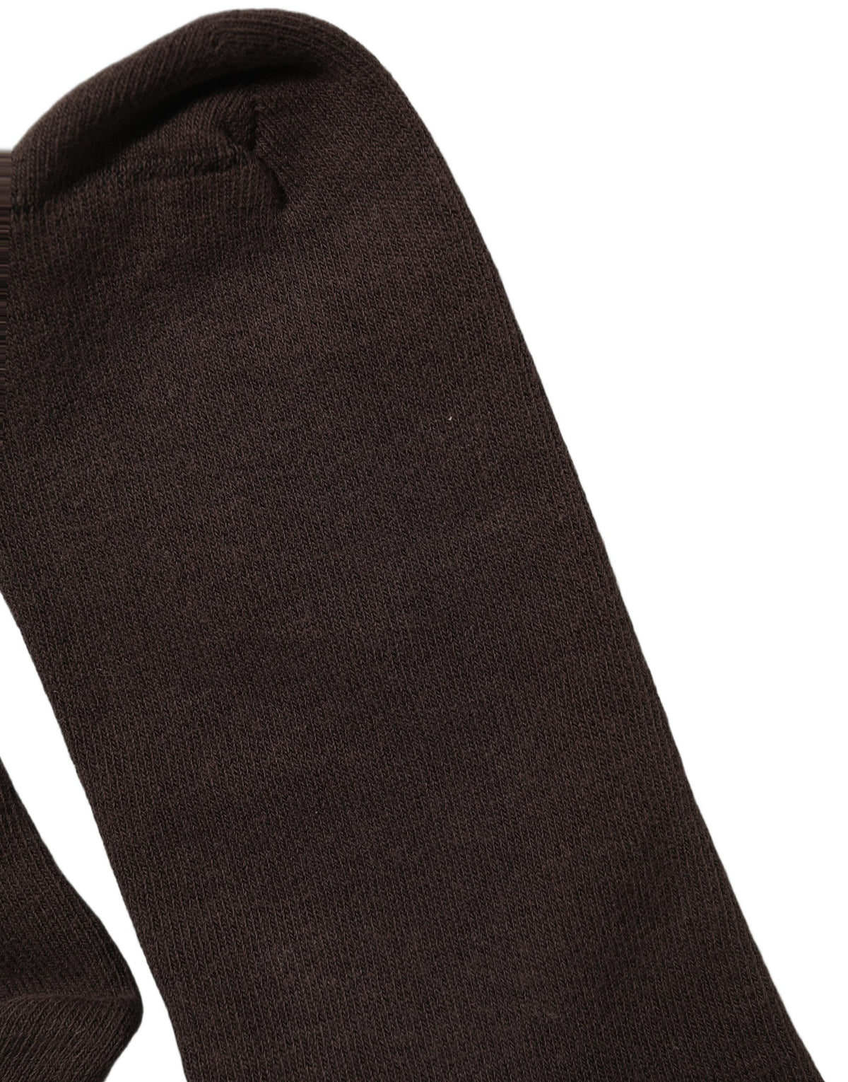 Socks by Dolce & Gabbana for women in calf leather & cotton brown features a contemporary knit construction, showcasing the sophisticated design of this Women's Calf Leather & Cotton Socks with its contemporary finish.