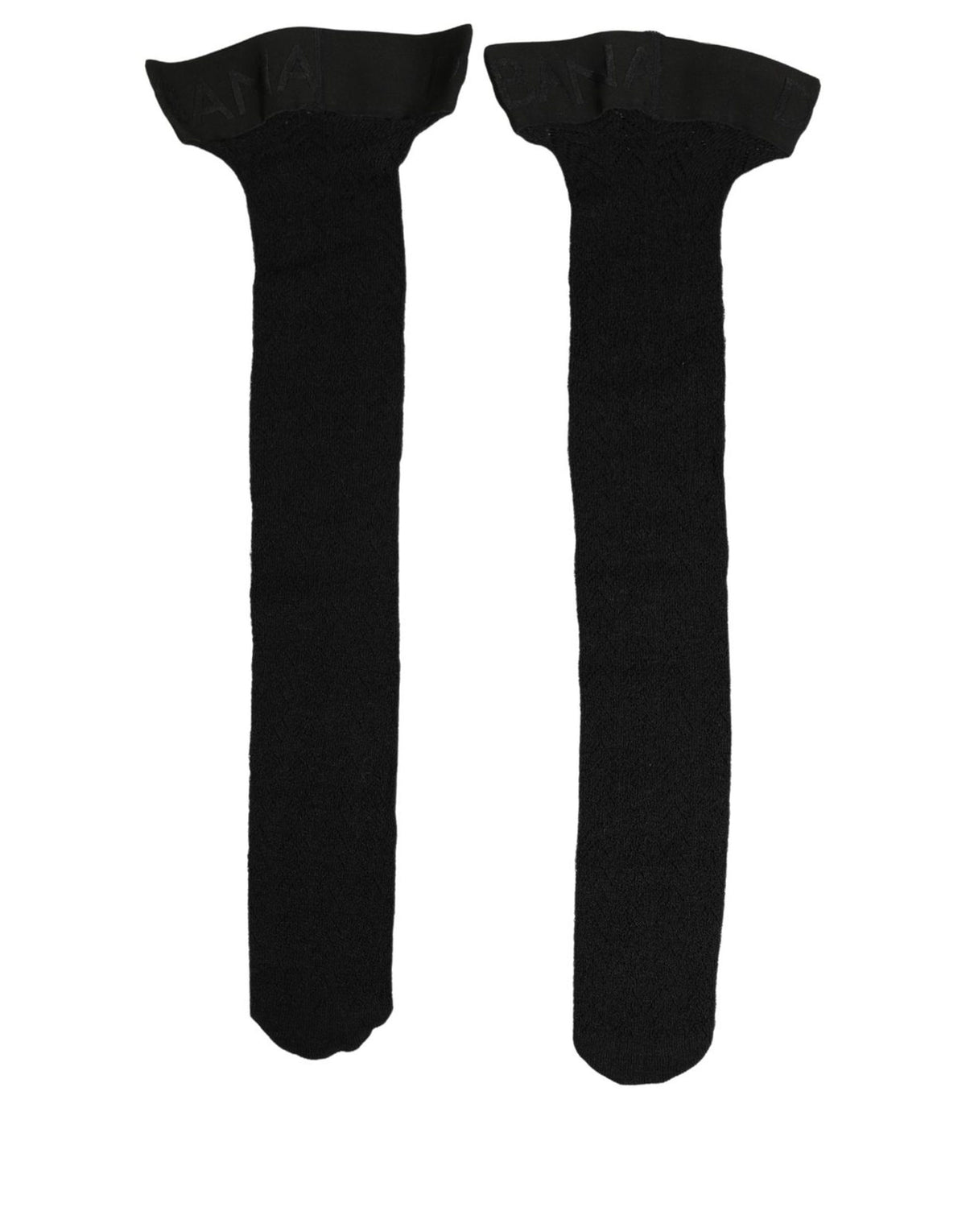 Socks by Dolce & Gabbana for women in calf leather nylon & wool black features an stylish silhouette, showcasing the stylish design of this Women's Calf Leather Nylon & Wool Socks with a stylish finish.