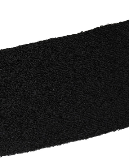 Socks by Dolce & Gabbana for women in calf leather nylon & wool black presents a perennial silhouette, artfully capturing the refined essence of the perennial Women's Calf Leather Nylon & Wool Socks design with a perennial finish.