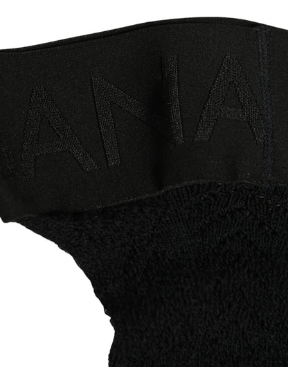 These Socks by Dolce & Gabbana for women in calf leather nylon & wool black present a utilitarian silhouette from the Women's Calf Leather Nylon & Wool Socks collection, offering a utilitarian fit and refined aesthetic.