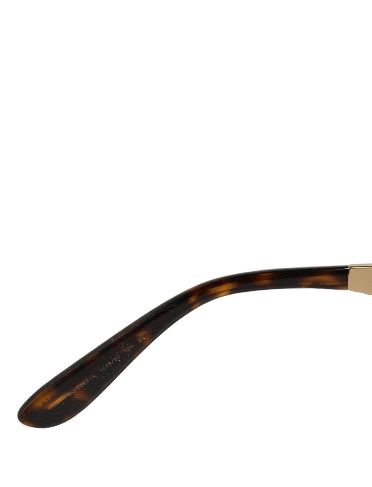 Dolce & Gabbana Rectangle Metal Sunglasses - Blue Gold Green Patterned
