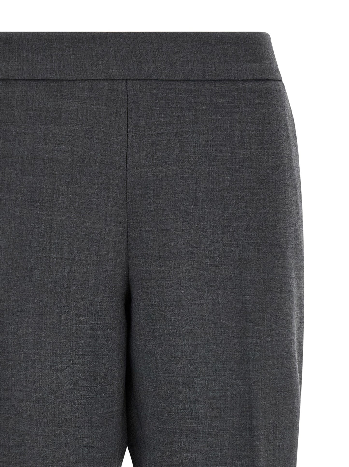 Alberto Biani Gray Polyester Cropped Pants