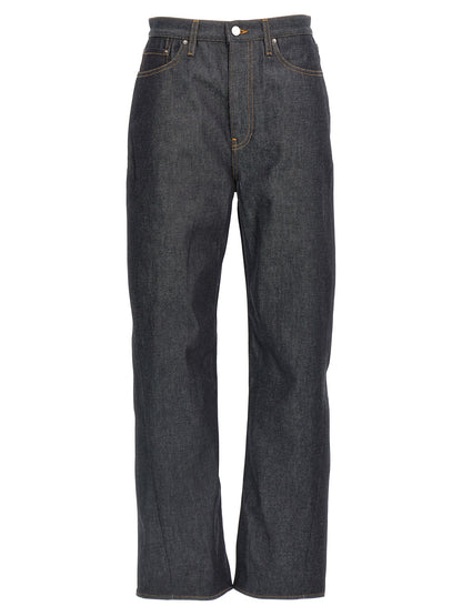 TOTEME Blue Cotton Jeans Denim