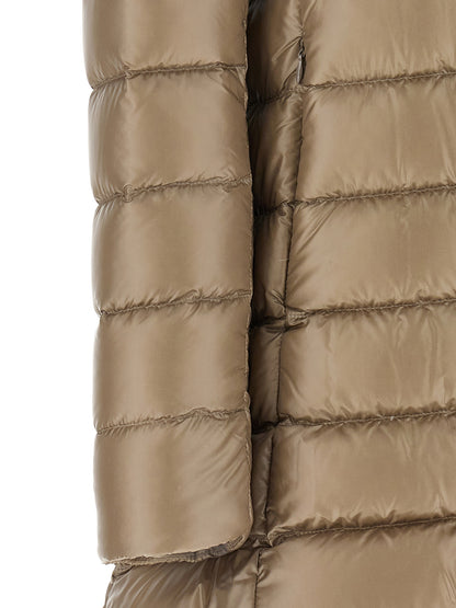 Herno Beige Polyamide Full-Length Jacket