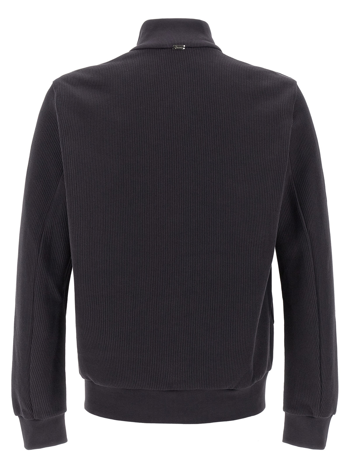 Jacket by Herno for men in nylon & cotton blue & signature features a smart silhouette, perfectly accentuated by its unique and functional pockets for a smart finish.