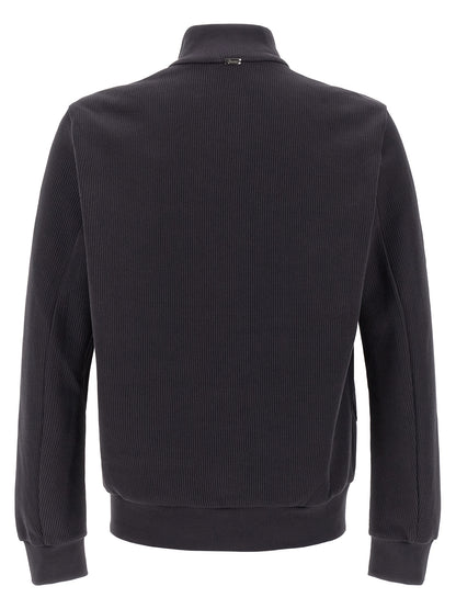 Jacket by Herno for men in nylon & cotton blue & signature features a smart silhouette, perfectly accentuated by its unique and functional pockets for a smart finish.