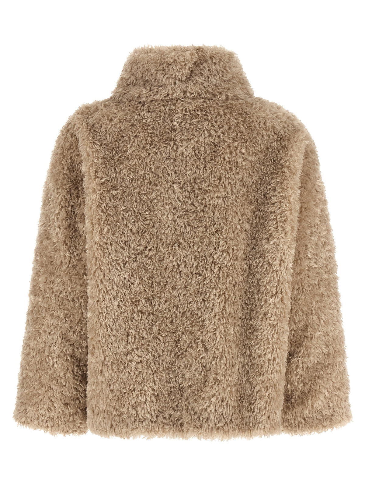 Overcoat by Herno for women in polyester beige features a cosy chic silhouette, artfully detailed with a sophisticated and premium pockets for a cosy chic finish.