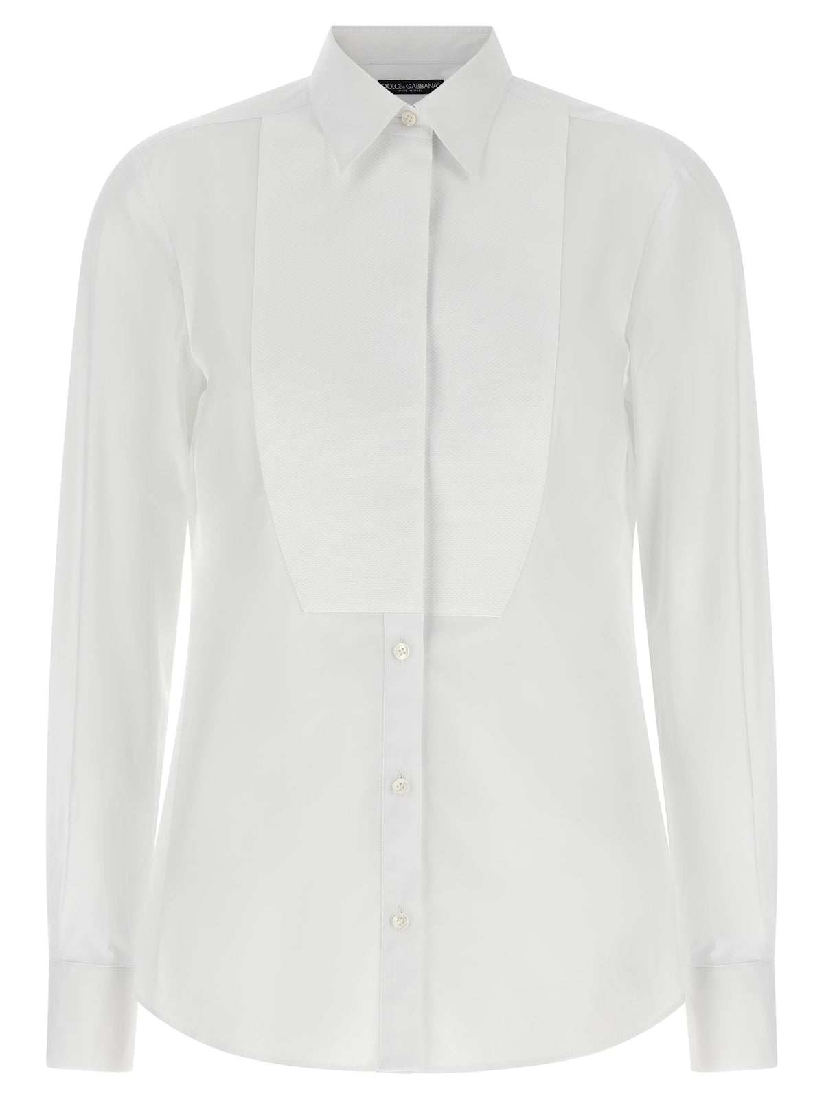 Dolce & Gabbana Women's Stretch Cotton Blouse - White