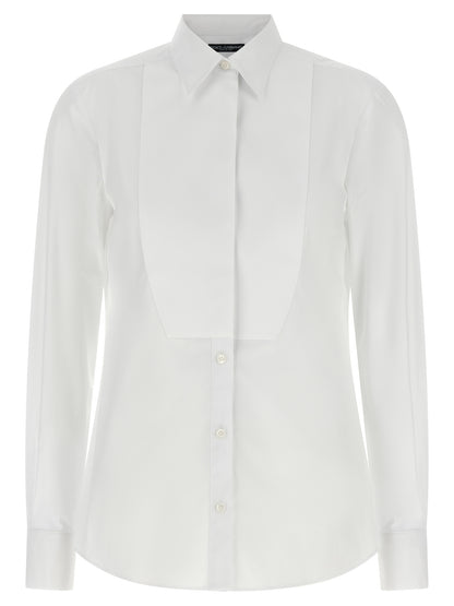 Dolce & Gabbana Women's Stretch Cotton Blouse - White