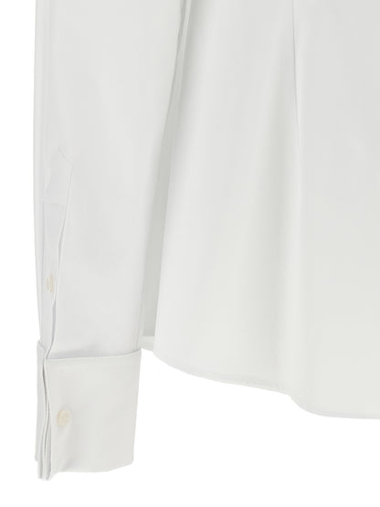 Dolce & Gabbana Women's Stretch Cotton Blouse - White