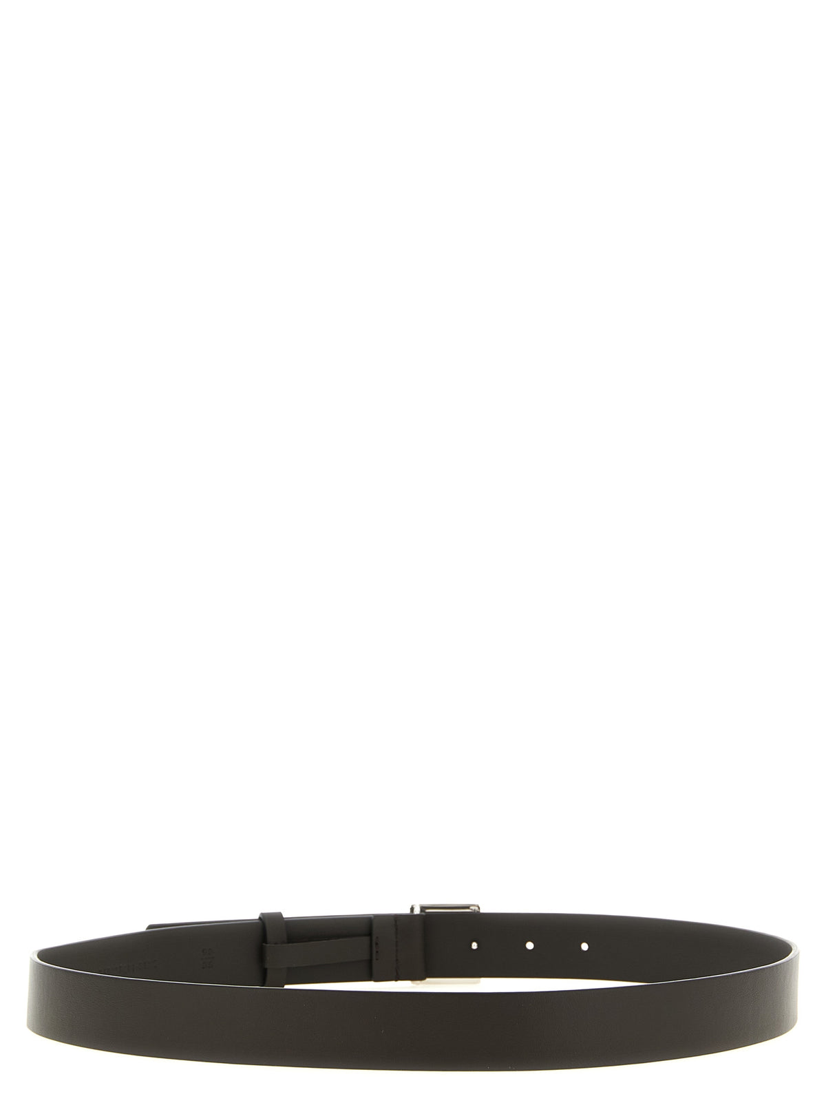 Belt by Fendi for men in calfskin leather & palladium brown & palladium presents a artisanal silhouette from the Calfskin Leather & Palladium Belt collection, showcasing an artisanal design and refined craftsmanship for a artisanal look.