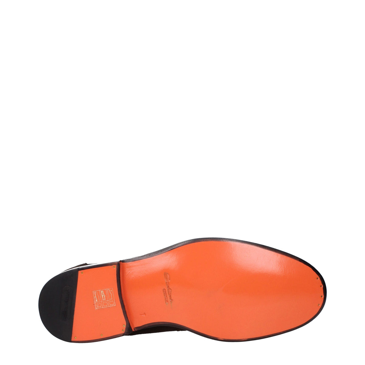 Loafer Slip-On Shoes by Santoni for men in suede leather brown showcases a impeccable silhouette as Men's Suede Leather Loafer Slip-On Shoes, artfully designed with a impeccable and refined for a impeccable finish.