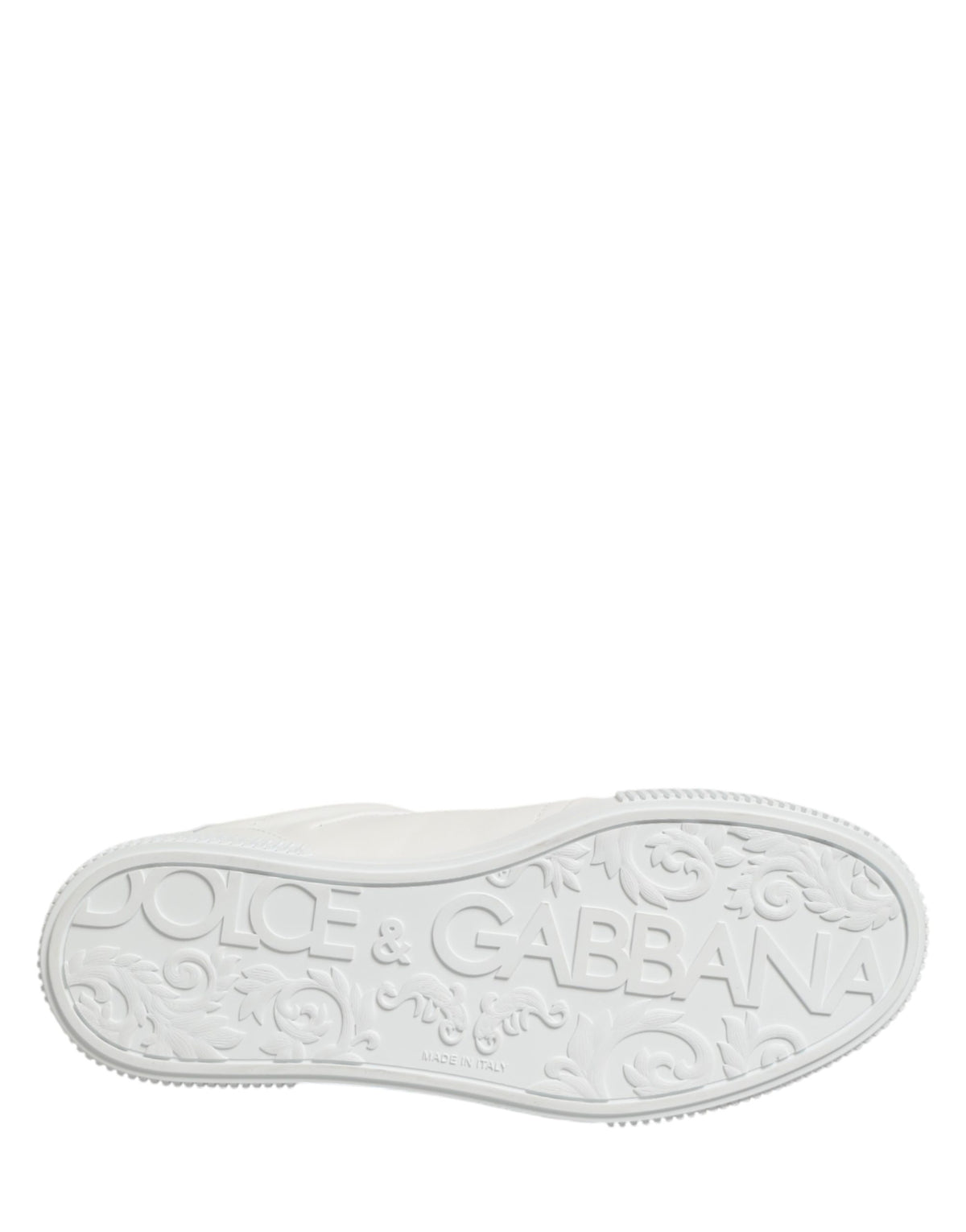 Sneakers by Dolce & Gabbana for men in calfskin & goat leather white features an versatile design from the Men's Low Top Calfskin & Goat Leather Sneakers collection, highlighting a versatile low-top style for a premium, high-fashion look.