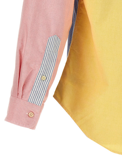 Shirt by Polo Ralph Lauren for men in cotton multicolor & patchwork presents a discerning silhouette, showcasing a sophisticated and for a truly discerning finish.
