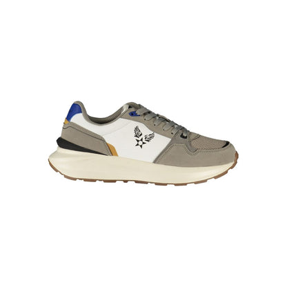 Avirex White Polyester Men's Sneaker