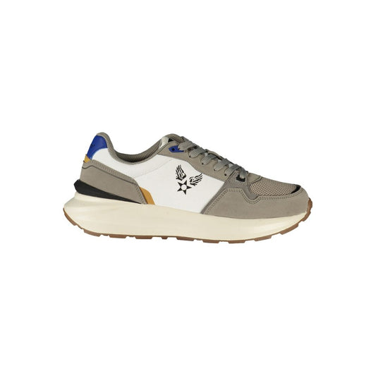 Avirex White Polyester Men's Sneaker