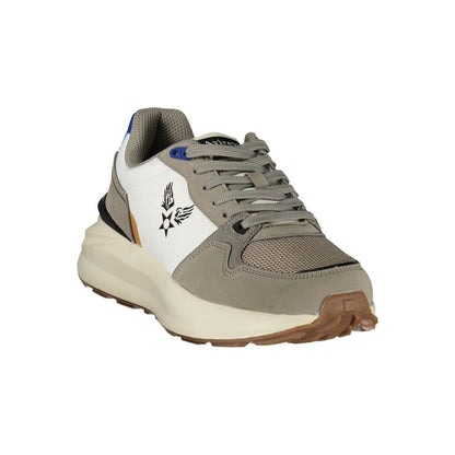 Avirex White Polyester Men's Sneaker
