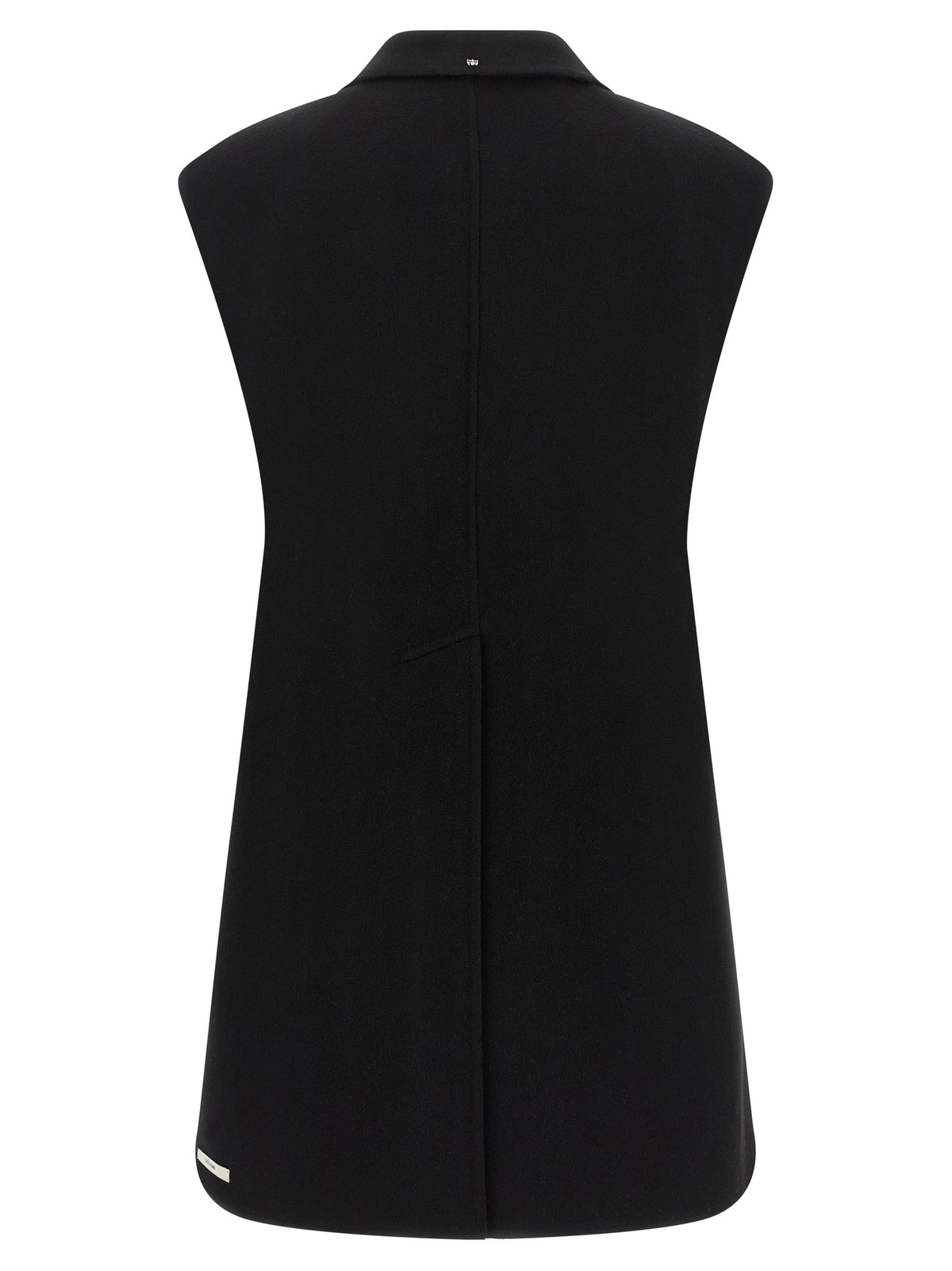 Blazer by Sportmax for women in virgin wool black features an sartorial silhouette, showcasing a sophisticated and sartorial for a truly sartorial finish.