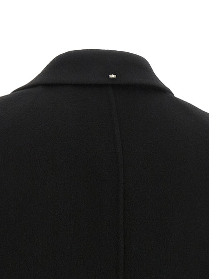 Blazer by Sportmax for women in virgin wool black features an sartorial silhouette, showcasing a sophisticated and sartorial for a truly sartorial finish.